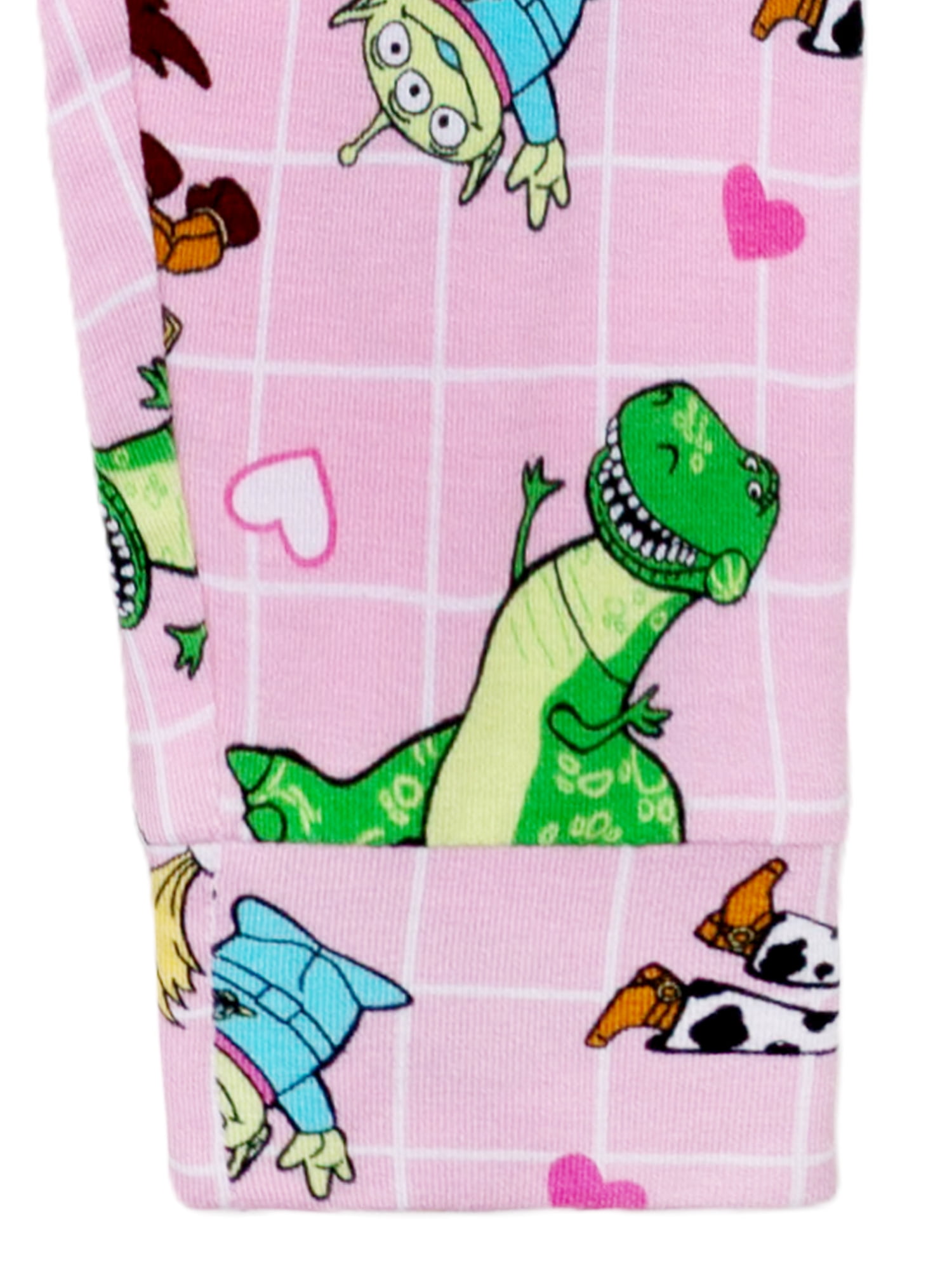 Character Toddler Viscose Unisex 2Piece Pajama Set, Sizes 1