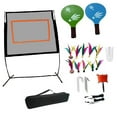 thumbnail image 2 of Red de bádminton con raquetas y soporte para hombre y mujer, con bolsa de almacenamiento, portátil, para deportes al aire libre, playa y interior., 2 of 8