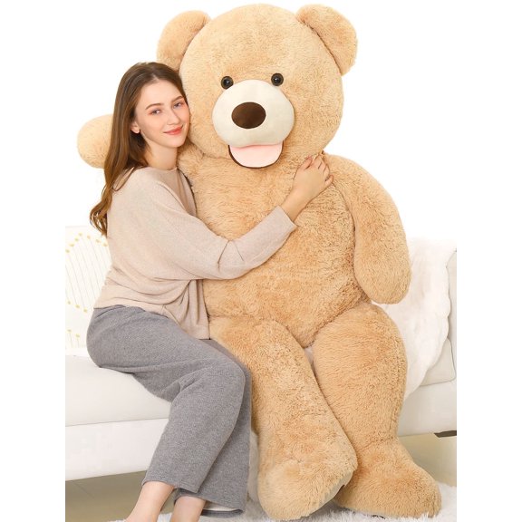 MorisMos 5ft Teddy Bear Stuffed Animals with Footprints Plush Toy