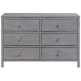 thumbnail image 3 of Soho Baby Everlee 6-Drawer Dresser In Greystone, 3 of 5