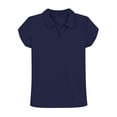 thumbnail image 7 of Fesfesfes Kids Button Down Collar Short Sleeve Shirt Solid Color Casual Top for Boys Girls Breathable School Wear Youth Fashion Trendy Outfit Everyday Playwear, 7 of 7