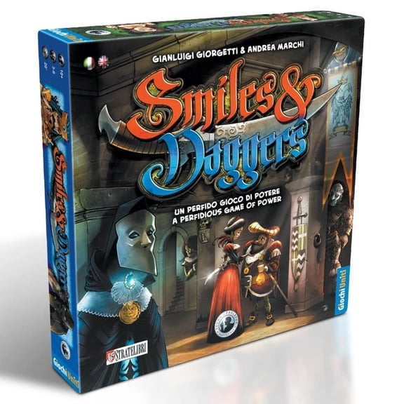 Asmodee ASMGU614 Smiles & Daggers Board Game