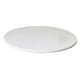 thumbnail image 1 of Mantel redondo ajustable con borde elástico para mesa de comedor de 35 pulgadas Blanco, 1 of 9