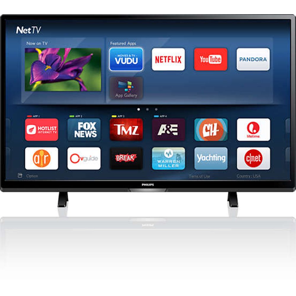 Refurbished Philips 50" Class 4K (2160P) Smart LED TV (50PFL5601