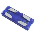 thumbnail image 2 of Almohadilla de refrigeración para ordenador portátil, enfriador, ventilador doble USB portátil plegable, luz LED azul transparente DR‑2008G, 2 of 8