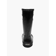 BOGS Unisex Kids Rainboot Solid Lightweight Waterproof Boots Black - 71325-001 BLACK