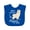 Royal Blue, variant on Inktastic Gigi's You Say Alpaca My Bags Boys or Girls Baby Bib