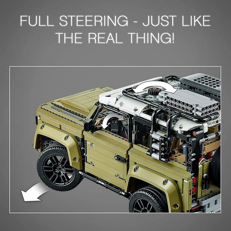 LEGO Technic Land Rover Defender Off-Road 4x4 Car, Exclusive
