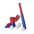 thumbnail image 3 of Máquina de lanzamiento de béisbol para niños, máquina de bateo, práctica, regalo de cumpleaños, equipo de entrenamiento, bate ajustable, lanzador de, 3 of 8