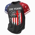 thumbnail image 6 of CAUYDY Kids Boys American Flag Shirts 4th of July T-Shirt Toddler Girls Cotton Patriotic Tops Tee Independence Clothes(L101-Grey,10-11 Y), 6 of 6