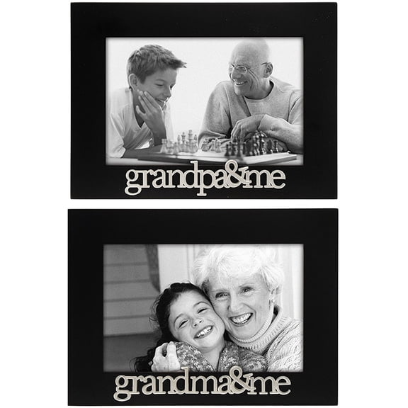 GRANDPA ME   GRANDMA ME Back frames  set of 2  - 4x6