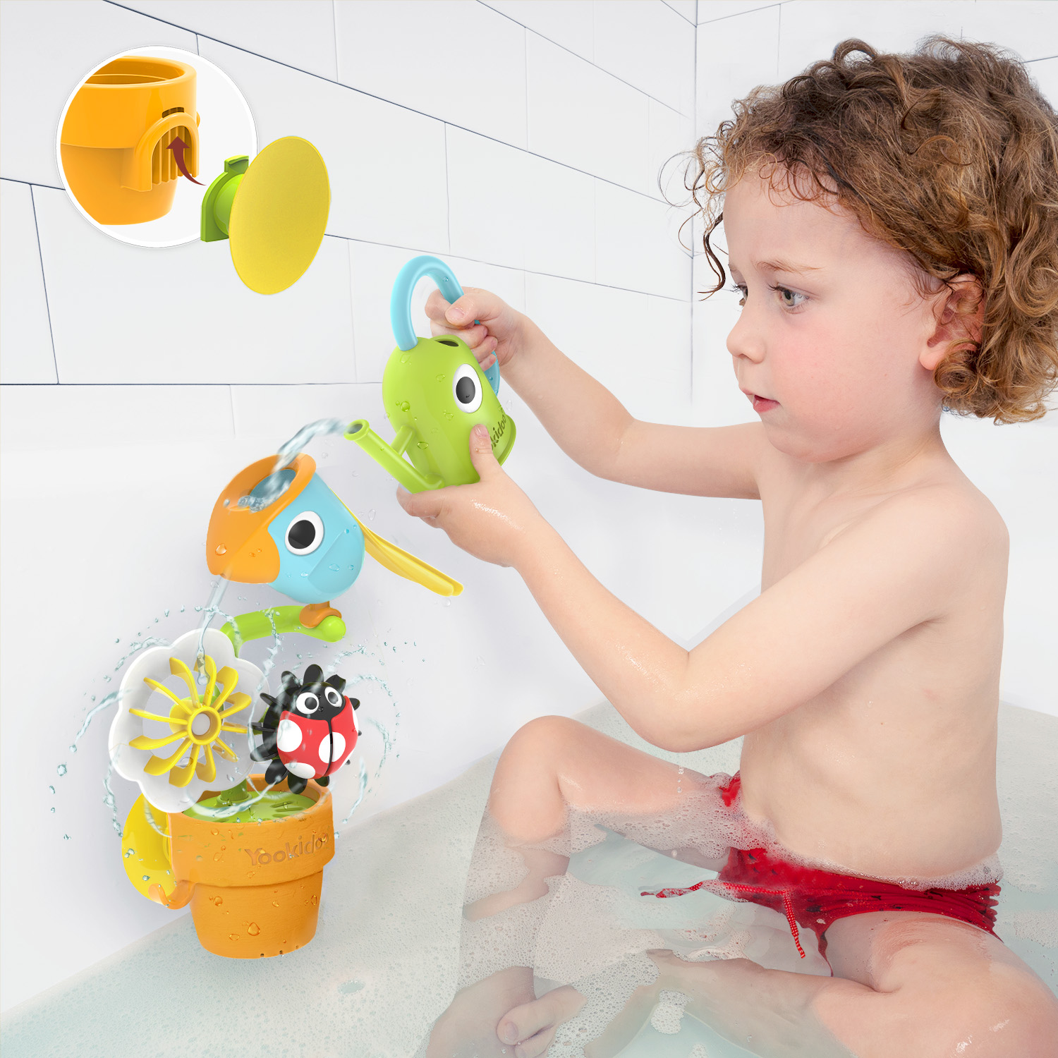 Yookidoo - Pour 'N' Spin Tipping Bird
