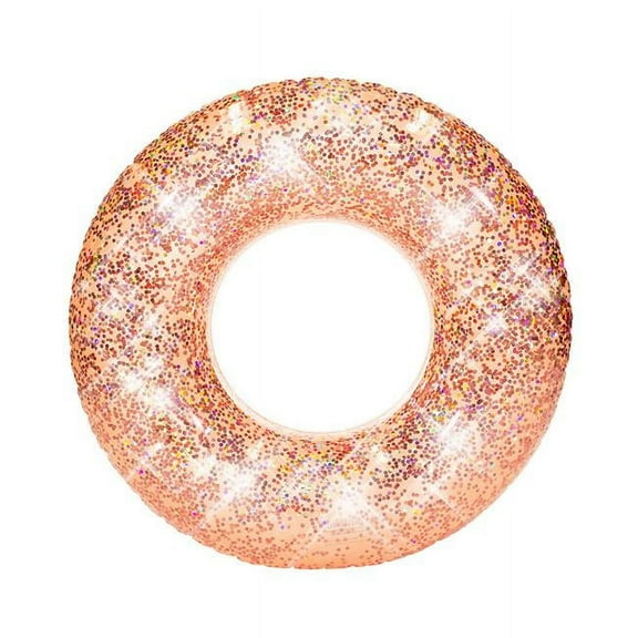 212 Main PCL1723RG48 48 in. Jumbo Rose Gold Glitter Pool Tube