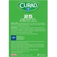 thumbnail image 5 of Curad SoothePlus Large Gauze Pads Eliminate Bacteria Odors, 25ct, 6-Pack, 5 of 7