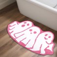 thumbnail image 4 of Décorations de Tapis d'Halloween Tapis de Porte Intérieur pour Entrée Design Citrouille Tapis Doux pour Maison Décorations de Fête d'Halloween et Style Ferme, 4 of 5