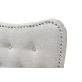 thumbnail image 4 of Baxton Studio Emma Modern and Contemporary Greyish Beige Fabric King Size Headboard, 4 of 6