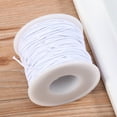 thumbnail image 6 of Toyvian Sturdy Stretchy Elastic Cord Stretchy Line White 2 Rolls for Bracelet Cord, 6 of 6