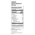 thumbnail image 3 of RXBAR Protein Bars Gluten-Free, Peanut Butter & Berries, 12 Count, 3 of 6