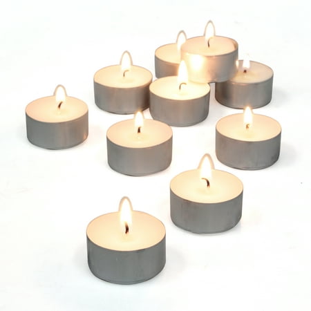 8 Hour Long Burning Tea Light Candles, 50 pack (Best Burning Candles Reviews)