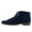 Navy, variant on YDN Women Classic Low Heel Pointed Toe Lace Up Chukka Ankle Boots Fall Winter Flat Booties Casual Daily Dress Shoes Size 7 Black