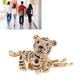 thumbnail image 4 of Tiger Keychain, Shiny Rhinestones Small Tiger Keyring Charm Pendant For Key Chain Bag Purse Backpack Handbag, 4 of 8