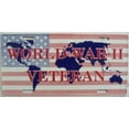 thumbnail image 2 of World War Veteran License Plate, 2 of 2