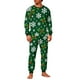 thumbnail image 2 of Pijama navideño para hombre, blusa y pantalones con estampado navideño a cuadros., 2 of 5
