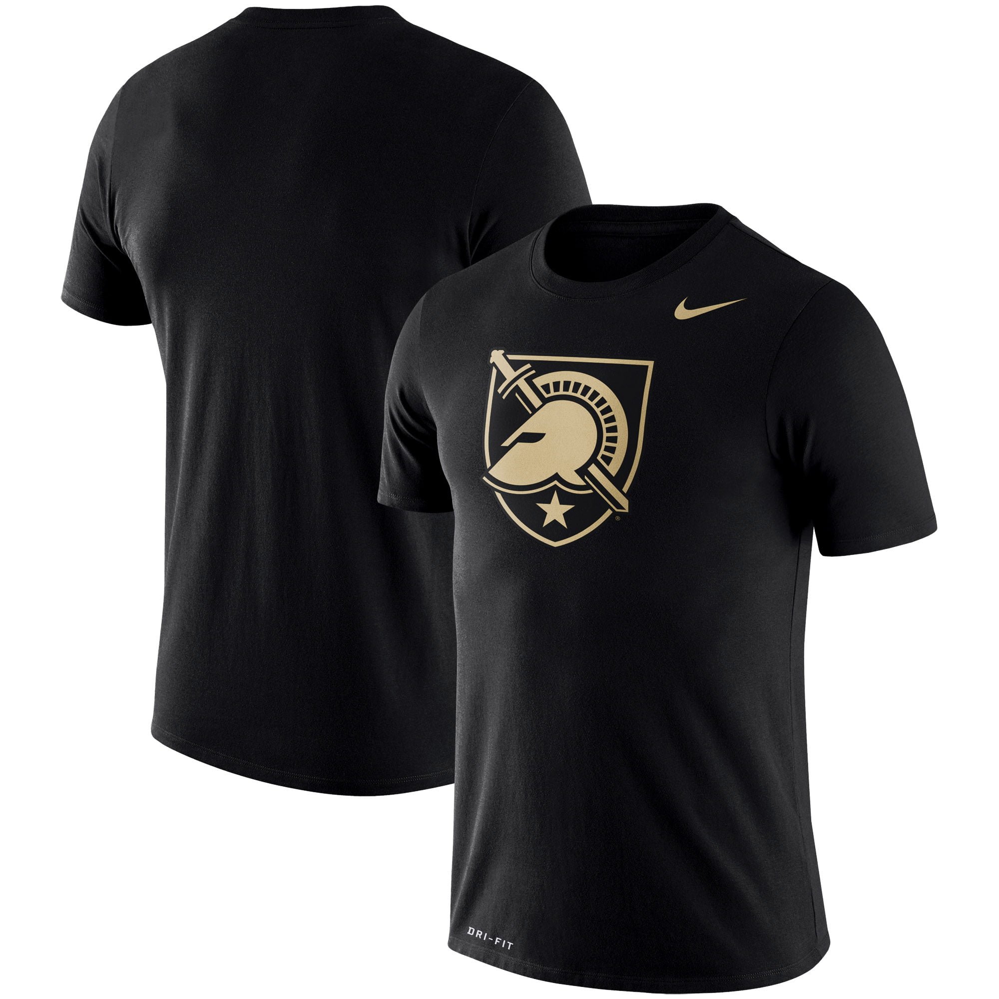 Army Black Knights Nike Legend Logo Dri-FIT Performance T-Shirt - Black ...