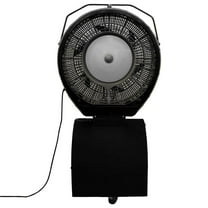 030403 18 gal Cyclone Reservoir Misting Fan, Black - Cools up 800 sq ft.