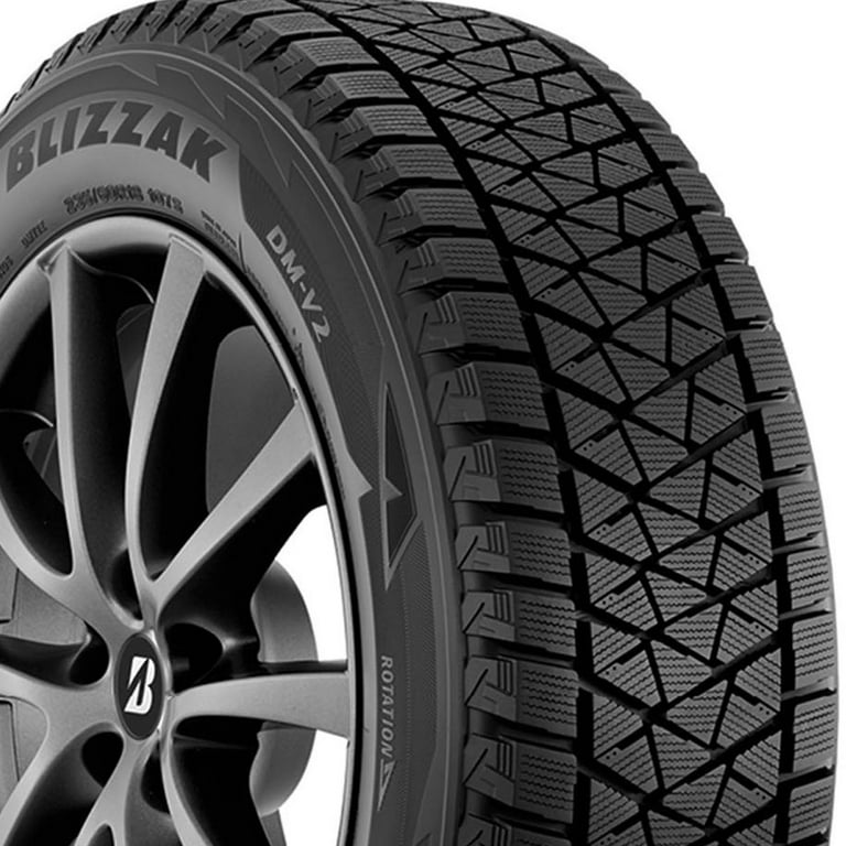 Bridgestone Blizzak DM-V2 Winter 225/60R18 100S Light Truck Tire Fits:  2018-23 Chevrolet Equinox LT, 2017-18 Subaru Outback 3.6R Touring