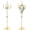 2, variant on 42.7" Tall Candelabra Candle Holder, 5 Arms Gold Candlestick Holders, Floor Candelabras Centerpiece for Taper Candles, Metal Standing Candlesticks for Wedding Valentine Birthday Party Decor