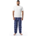 thumbnail image 1 of Conjunto de Pijama IZOD para Hombre Manga Corta Jersey Cuadros Azules Talla M, 1 of 5