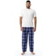 thumbnail image 1 of Conjunto de Pijama IZOD para Hombre Manga Corta Jersey Cuadros Azules Talla M, 1 of 5