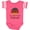 Football Pink and White, variant on Inktastic I'm So Cute, I Must Be German Sunflower Boys or Girls Baby Bodysuit