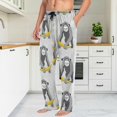 thumbnail image 4 of PISONIC Funny Pajama Pants for Men, Lounge Pants Super Soft Men Pajama Bottoms with Pockets Drawstring, Gorilla, 4 of 6