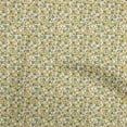 thumbnail image 1 of oneOone Cotton Poplin Olive Green Fabric Floral Abstract Sewing Material Print Fabric By The Yard 56 Inch Wide, 1 of 4