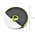 thumbnail image 6 of Windfall 11cm Round Stainless Steel Pizza Cutter Wheel Cake Bread Knife Kitchen Bakeware, 6 of 7