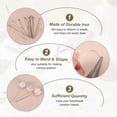 thumbnail image 3 of Uxcell 2 Inch Ball Pins, Jewelry Making Headpins Straight Pins Findings Bendable for DIY Craft Bracelet Necklace Earring Pendant Making Supplies-400Pcs(Silver Gold), 3 of 7
