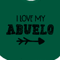 thumbnail image 4 of Inktastic I Love My Abuelo with Arrow Boys or Girls Baby Bib, 4 of 4