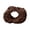 A003- C, variant on Fish Tank Decorations, Aquarium Rocks for Fish Tank, Red Lava Rock Plant Decor, Drilled 15Mm Pore Aquatic Plant Fixed Planting Ring, 2X2X2 Inch Large Porous Red Volcanic Stone