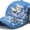 Blue, variant on Women Embroidery Butterfly Baseball Cap Flower Print Bling Cap Sun Hat Adjustable