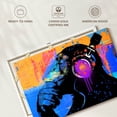 thumbnail image 6 of Elephant Stock The Thinker Wall Art - Horizontal Canvas Wall Art - Living Room Wall Decor - Animal Canvas - Black And Blue Decor By Stephen Chambers - 30" x 20", 6 of 8