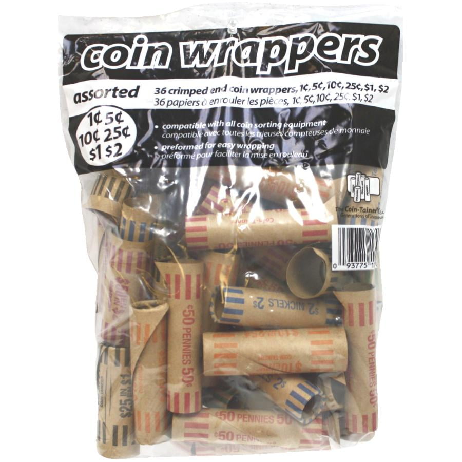 40CT MIXED COIN WRAP - FRENCH