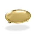thumbnail image 1 of Unatoiry Candle Holder Round Candlestick Stand Birthday Decoration Pillar Plate Gold 1Set, 1 of 6