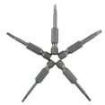 thumbnail image 4 of Lefu 5Pcs Magnetic Triangle Head Screwdriver Bits 1/4" Hex Shank Electric Tools, 4 of 10