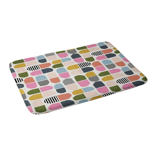 Society6 Beshka Kueser Hopscotch Bath Mat 34" x 21"