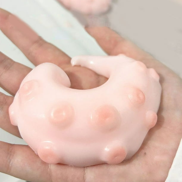 Juguetes de piscina, tentáculos de pulpo, juguete antiestrés con sensación de pellizco y barro, juguete de baja resistencia, broma, súper suave, alivio del estrés y liberación, regalos para la familia