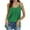 Green womens tank tops, variant on up to 60% off Gifts Usmixi Womens Tank Tops Going out Casual Loose Flowy Pleated Swing Strap Camisole Shirts Summer Trendy Solid Round Neck Sleeveless Shirts Blouse Green XL
