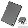thumbnail image 3 of Dteck Smart Case for iPad 10.9-inch 2022, Magnetic Slim Trifold Folio Stand Case with Soft TPU Back Cover, Auto Sleep/Wake Case, Gray, 3 of 9