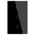 thumbnail image 2 of 1/2/3/4 gang TUYA WiFi Smart Touch Switch Home Wall Button for Alexa and Google Home Assistant Wall mounted glass panel touch light switch, 2 of 7